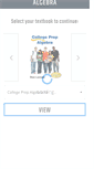 Mobile Screenshot of collegeprepalgebra.com